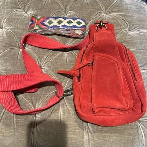 New without tags Free People Sling with additional strap